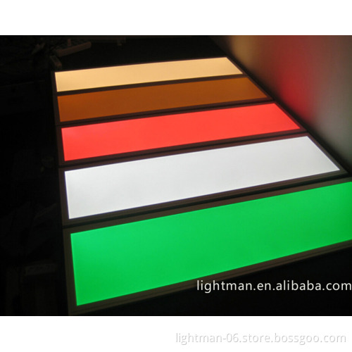 Remote Control DC 12V 48W RGB Grid LED Panel Light 1200x300